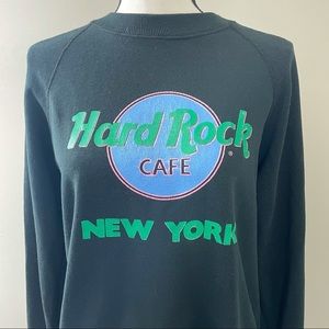 Hard Rock Cafe New York Black Sweater